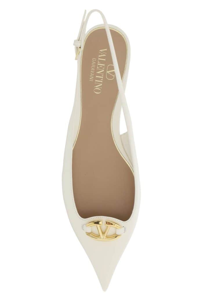 VALENTINO GARAVANI Slingback Vlogo Ballerina