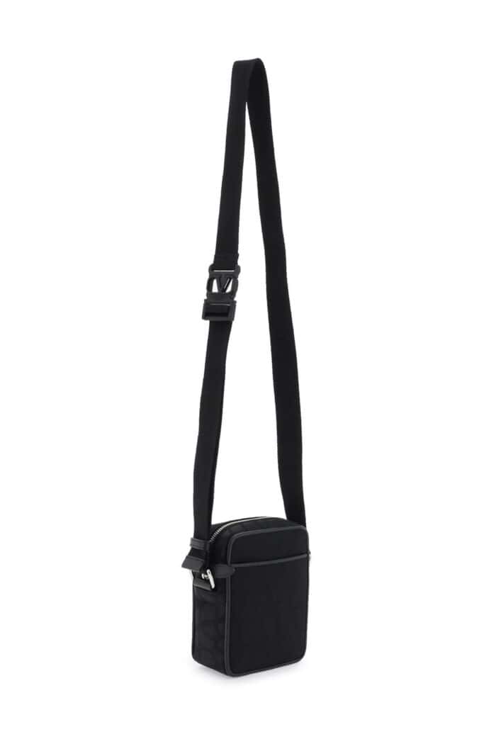 VALENTINO GARAVANI Small Black Iconographe Crossbody Bag