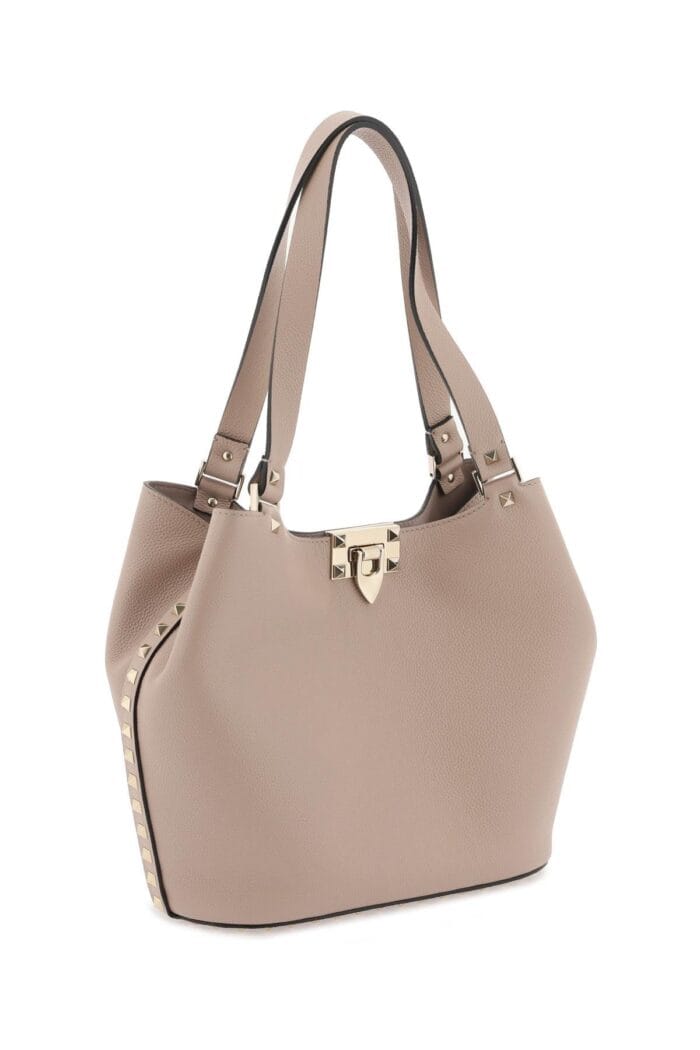 VALENTINO GARAVANI Small Rockstud Tote Bag