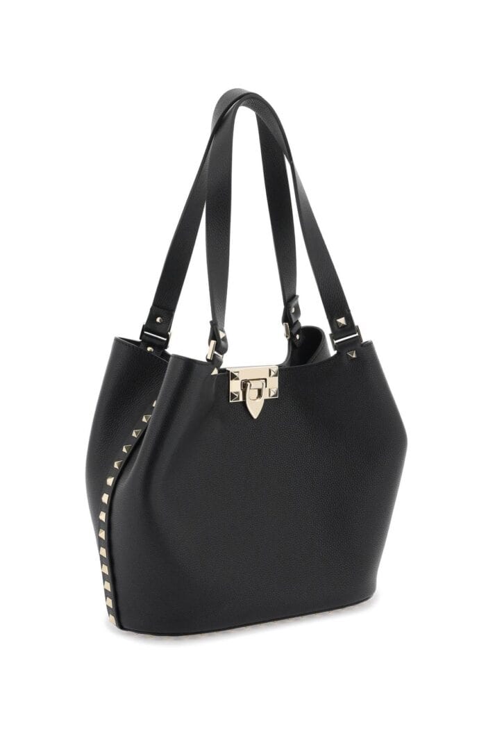 VALENTINO GARAVANI Small Rockstud Tote Bag