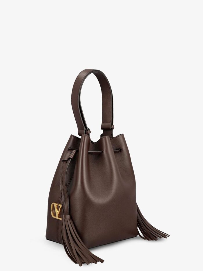 Valentino Garavani So Seau Leather Bucket Bag