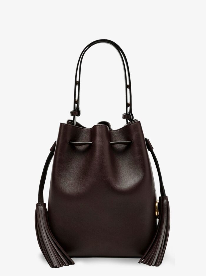 Valentino Garavani So Seau Leather Bucket Bag