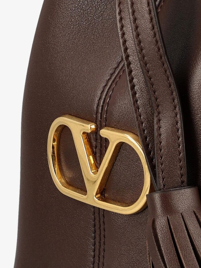 Valentino Garavani So Seau Leather Bucket Bag