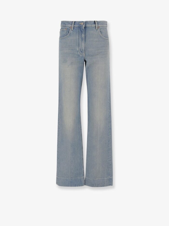 Valentino Garavani Stone-Washed Denim Jeans
