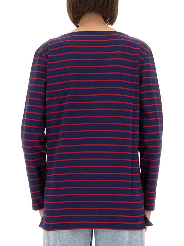 Valentino Garavani STRIPED COTTON JERSEY T-SHIRT