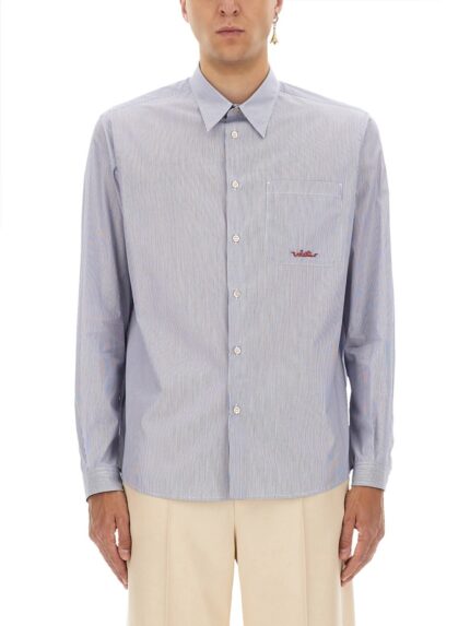 Valentino Garavani STRIPED COTTON SHIRT