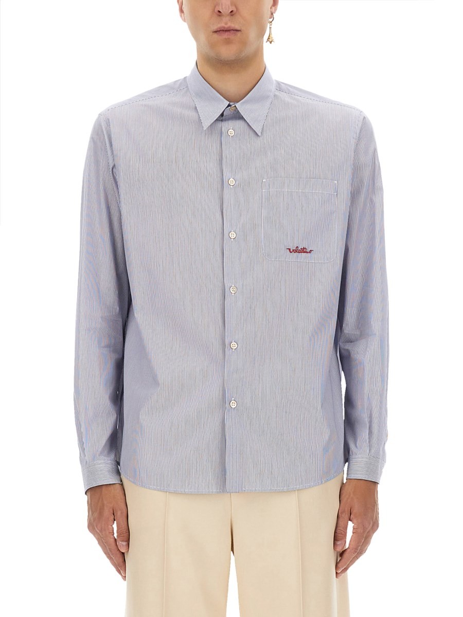 Valentino Garavani STRIPED COTTON SHIRT