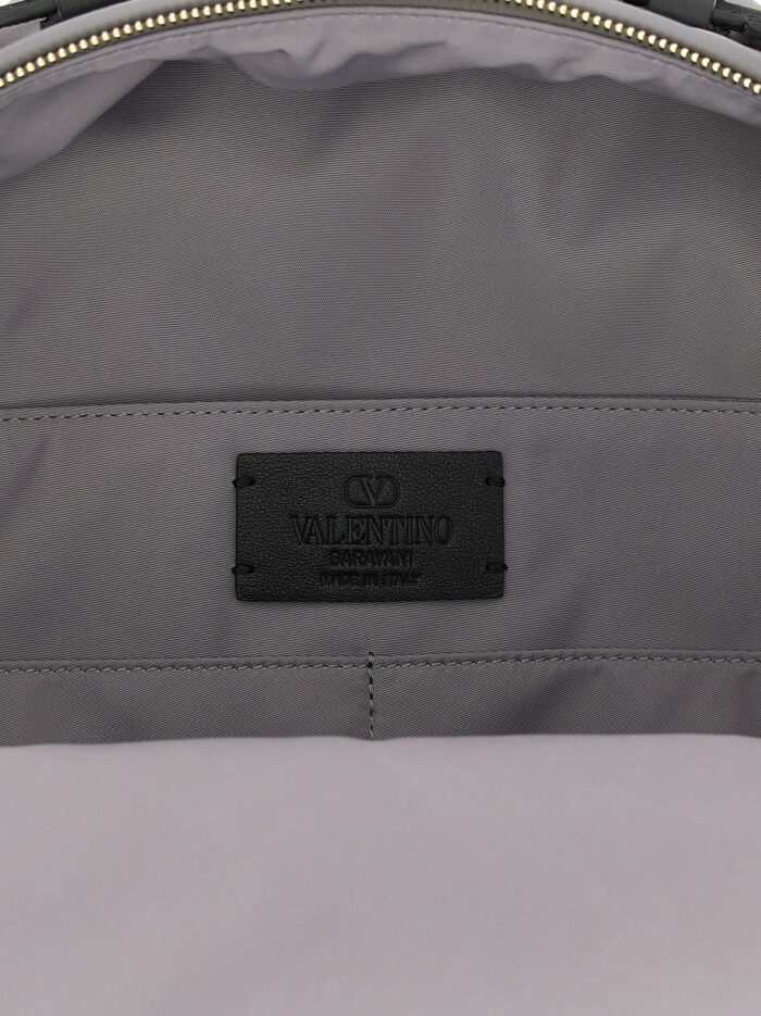 Valentino Garavani 'Stud Up' Grey Backpack