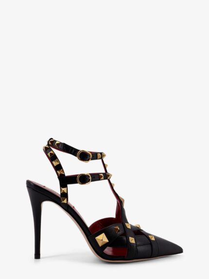 Valentino Garavani Studdy Leather Pumps With Iconic Studs