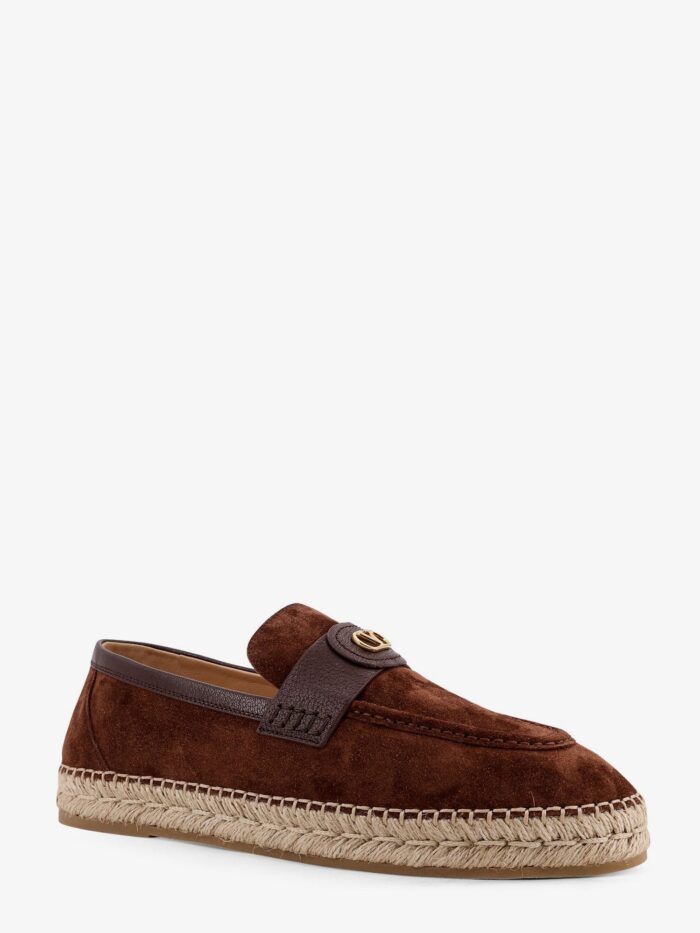 Valentino Garavani Suede Espadrilles With VLogo Signature