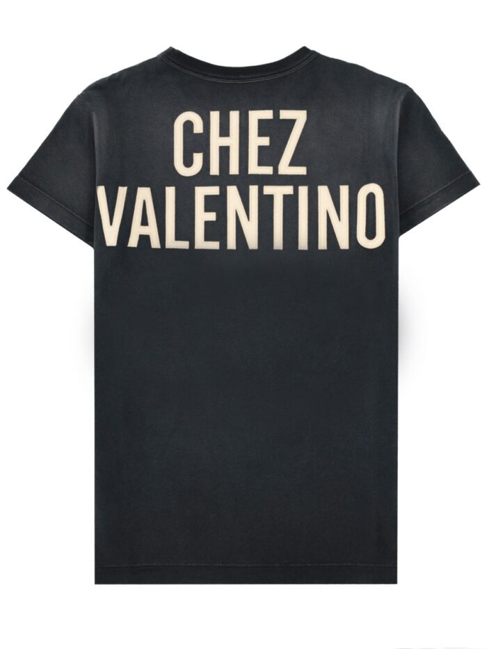 Valentino Garavani T-SHIRT IN COTONE STAMPATO