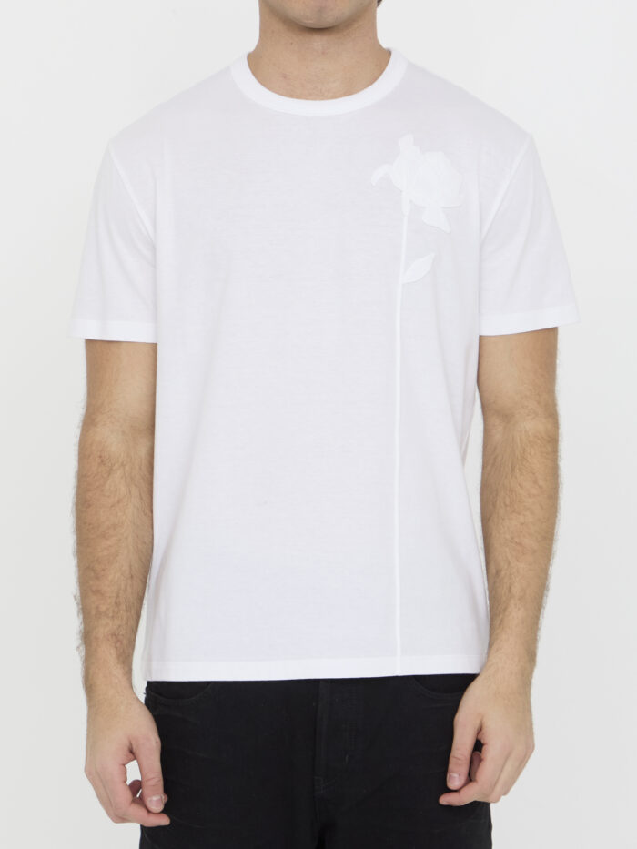 Valentino Garavani T-shirt with flower embroidery