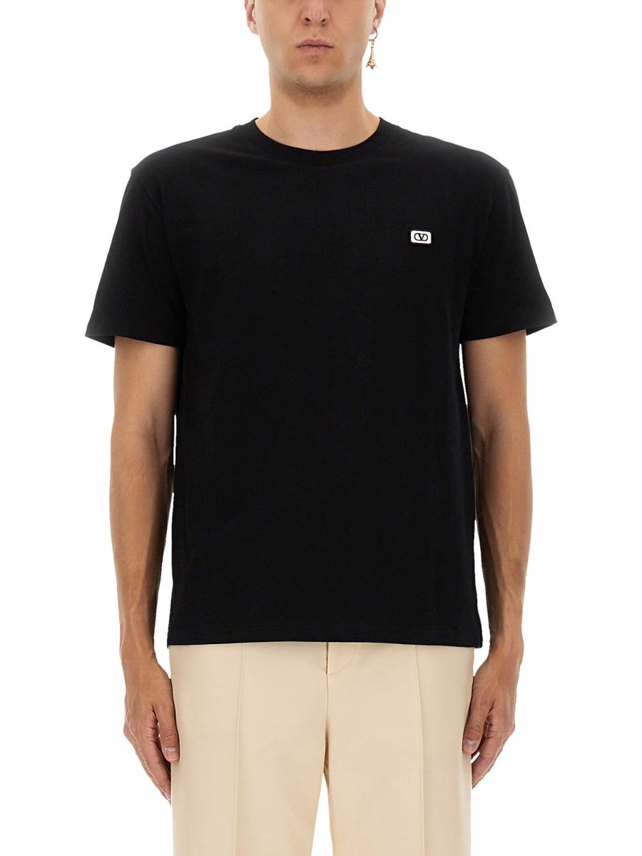 Valentino Garavani T-SHIRT WITH SIGNATURE VLOGO
