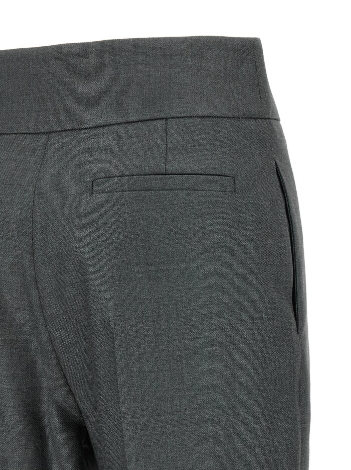 Valentino Garavani Textured Silk Wool Pants