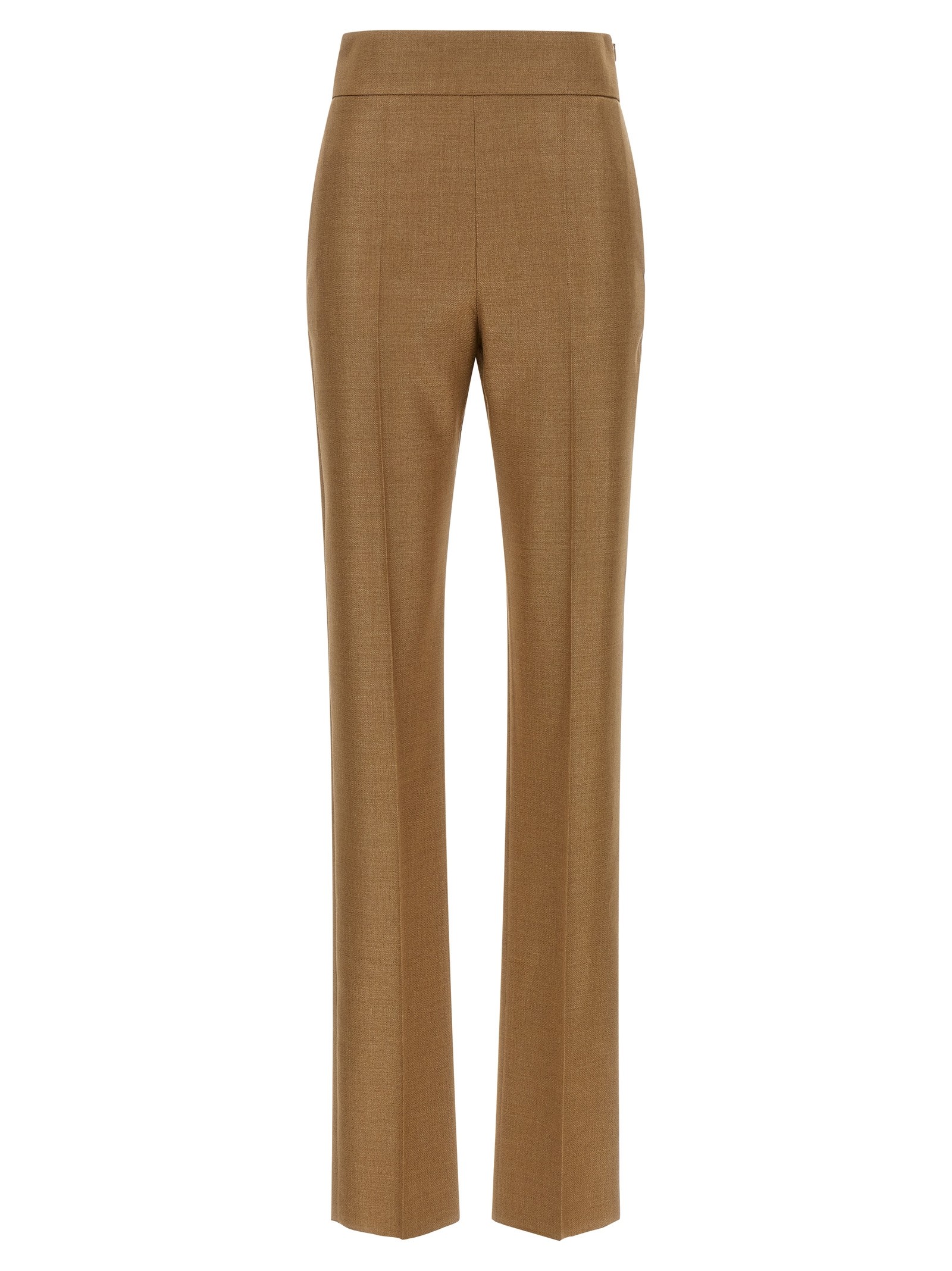 Valentino Garavani Textured Silk Wool Pants