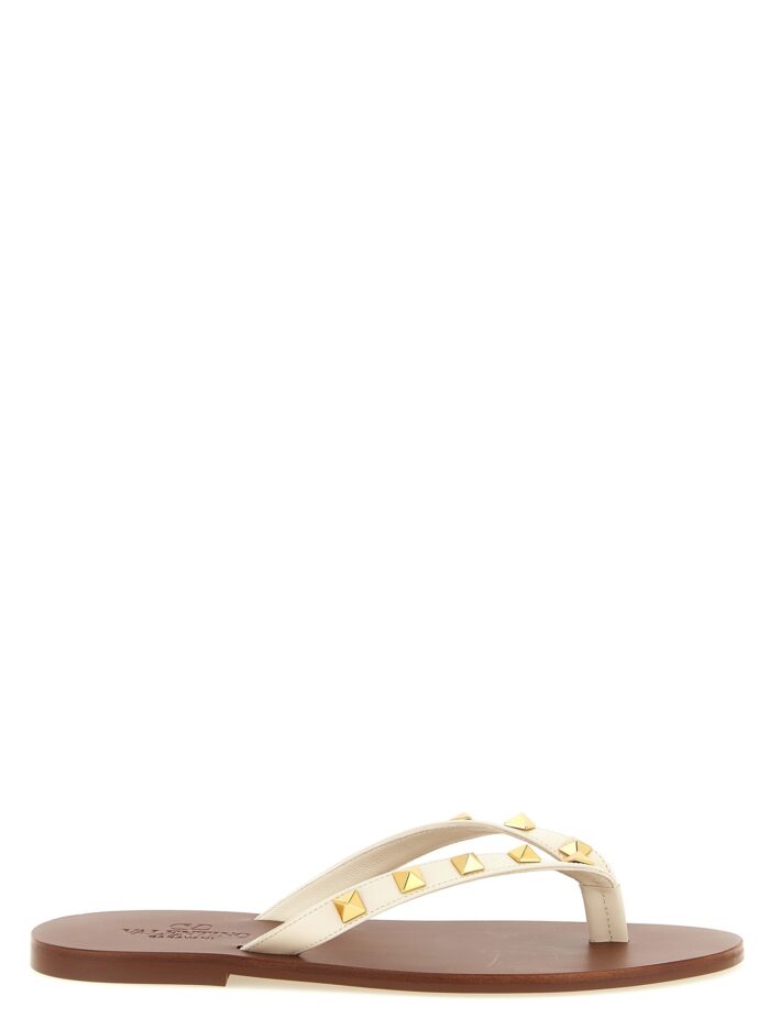 valentino garavani 'thong rockstud' sandals Valentino Garavani 'Thong Rockstud' Sandals