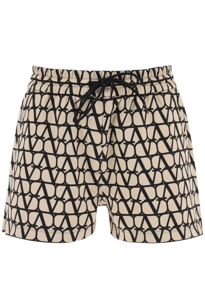 Valentino Garavani Toile Iconographe Jersey Shorts