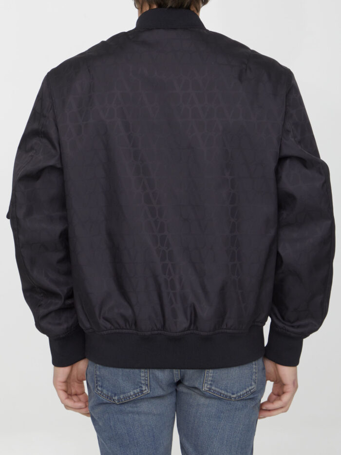 Valentino Garavani Toile Iconographe nylon bomber