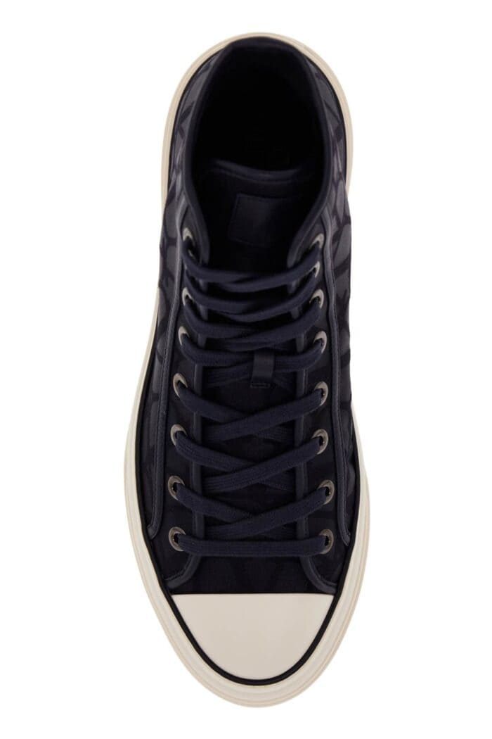 VALENTINO GARAVANI Totaloop Toile Iconographe High-top Sneakers