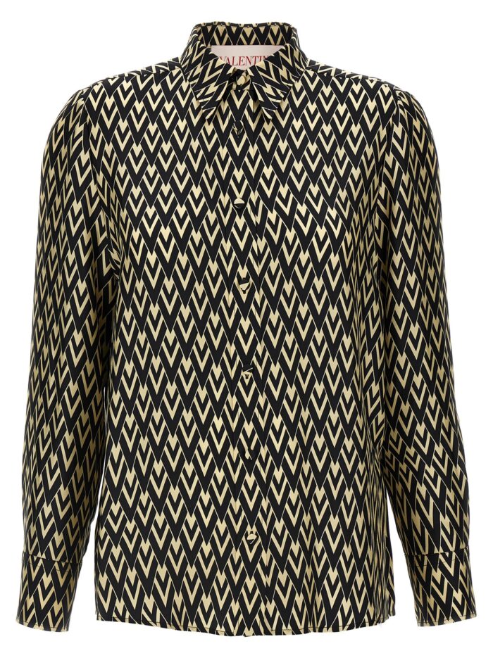 valentino garavani 'toute la v' shirt Valentino Garavani 'Toute La V' Shirt