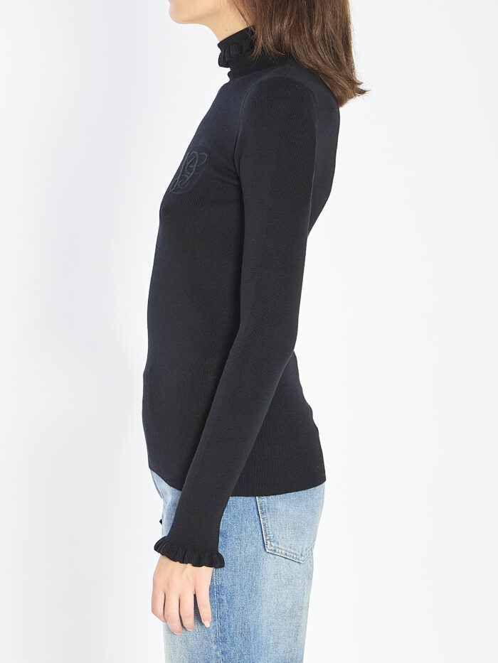Valentino Garavani Turtleneck with ruffles