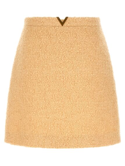Valentino Garavani 'V Gold' Skirt