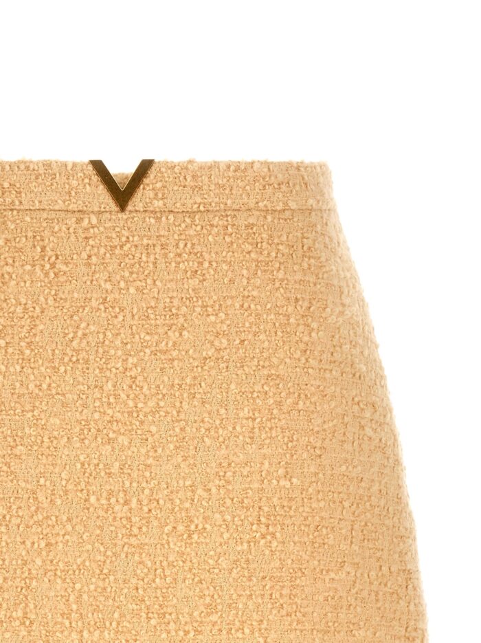 Valentino Garavani 'V Gold' Skirt