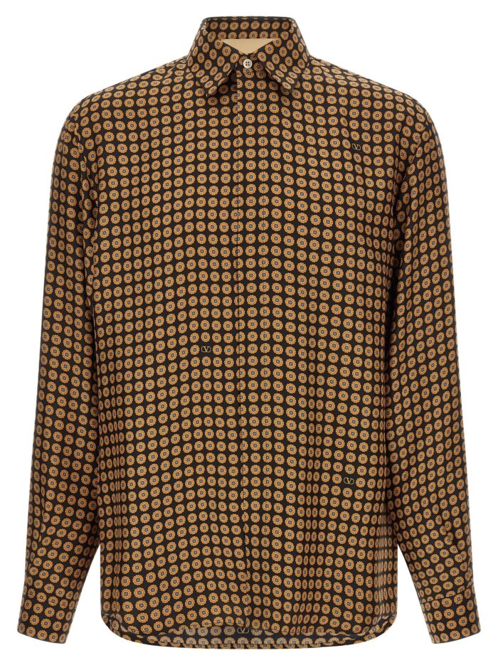 valentino garavani 'valentino' black shirt Valentino Garavani 'Valentino' Black Shirt
