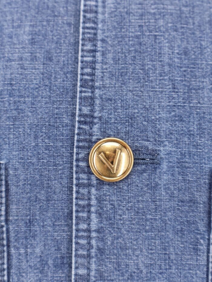 Valentino Garavani Valentino Denim Sahariana Jacket