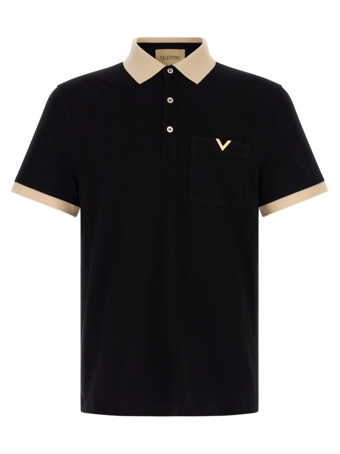 valentino garavani 'valentino' polo shirt Valentino Garavani 'Valentino' Polo Shirt