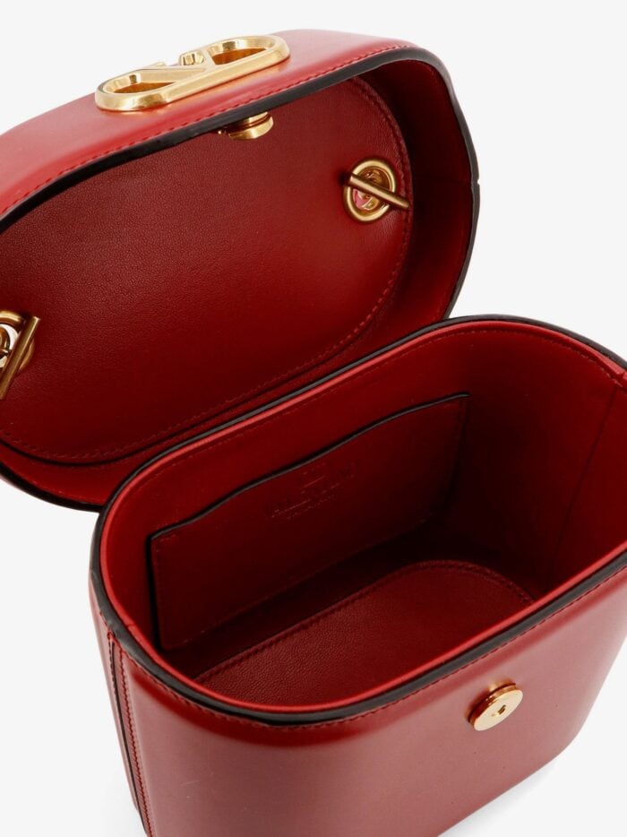 Valentino Garavani Vanity Bag Vain Leather Shoulder Bag