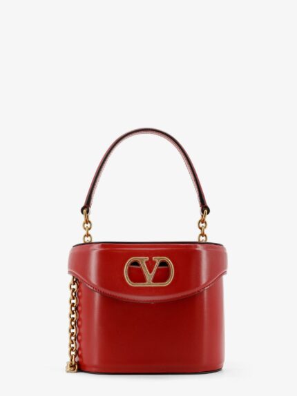 Valentino Garavani Vanity Bag Vain Leather Shoulder Bag