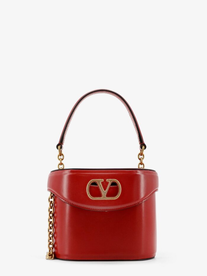 Valentino Garavani Vanity Bag Vain Leather Shoulder Bag