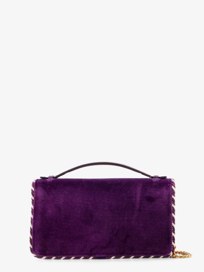 Valentino Garavani Velvet Bag/wallet With VLogo Signature Detail