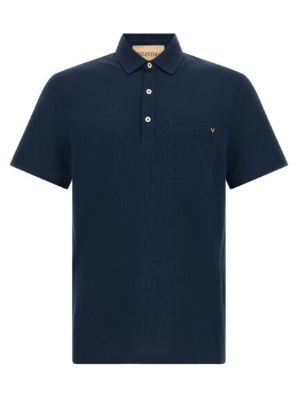 Valentino Garavani 'VGold' Polo Shirt