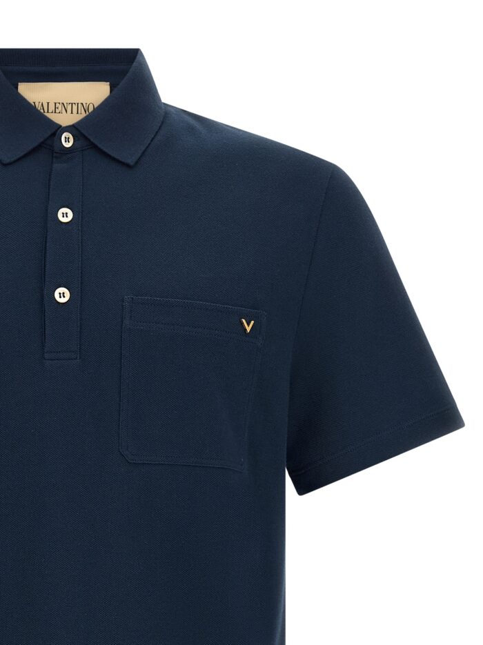 Valentino Garavani 'VGold' Polo Shirt