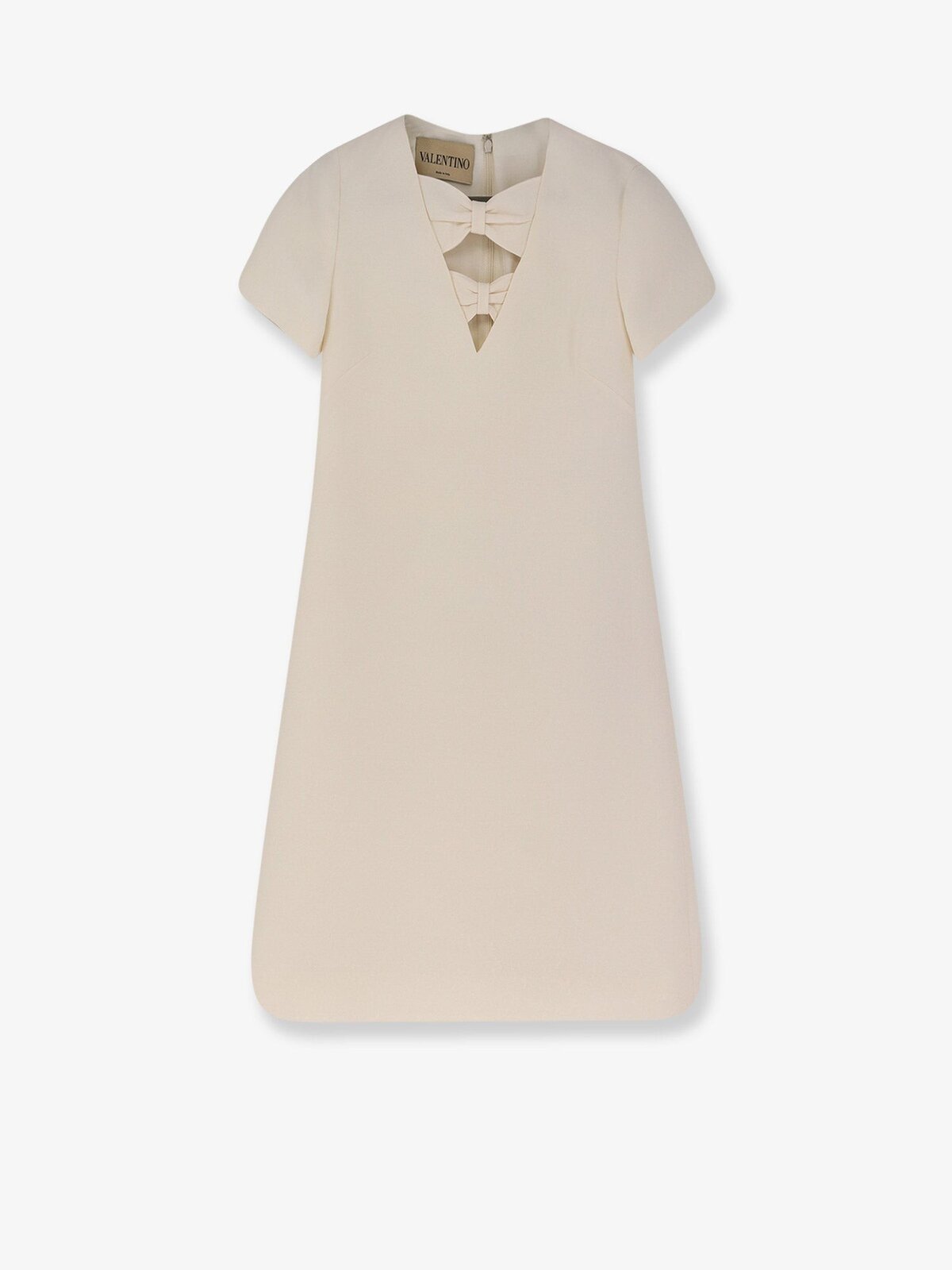 Valentino Garavani Virgin Wool And Silk Mini Dress