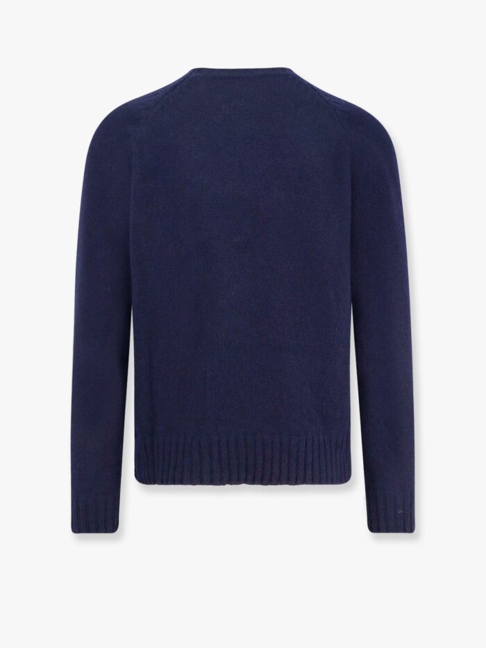 Valentino Garavani Virgin Wool Sweater With Vlogo Embroidery