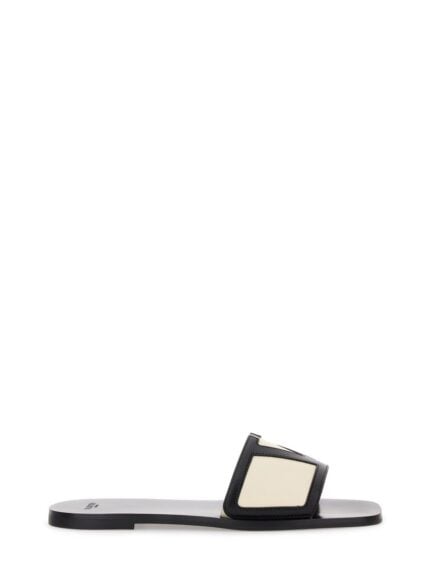 Valentino Garavani VIVA SUPERSTAR SLIDE SANDAL IN NAPPA LEATHER