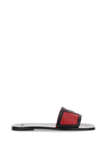 Valentino Garavani VIVA SUPERSTAR SLIDE SANDAL IN NAPPA LEATHER