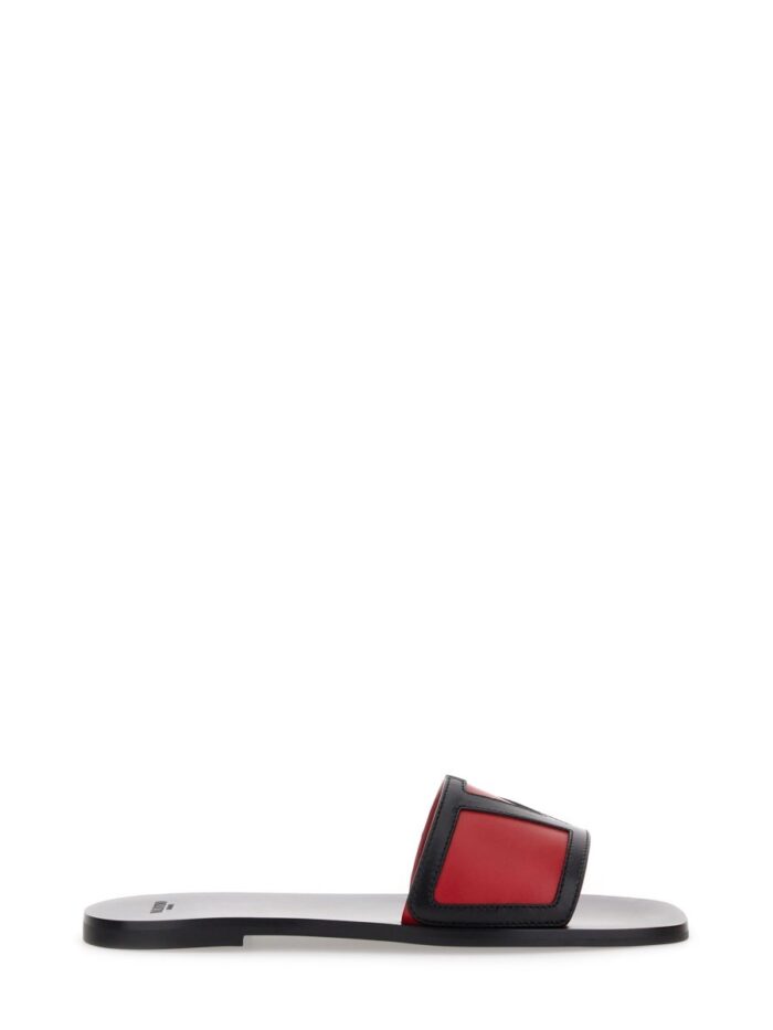 Valentino Garavani VIVA SUPERSTAR SLIDE SANDAL IN NAPPA LEATHER