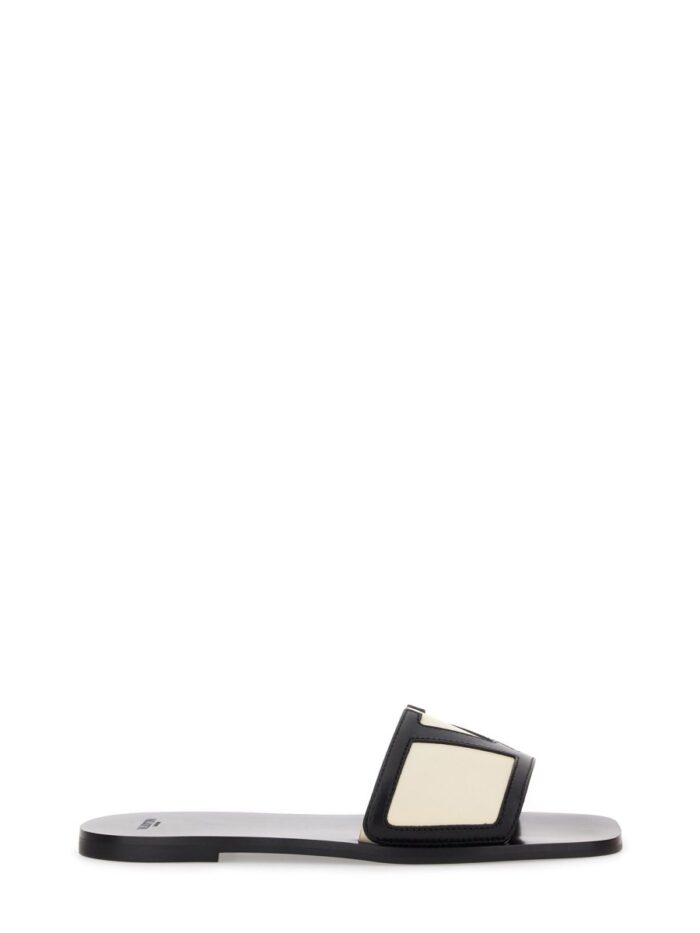 Valentino Garavani VIVA SUPERSTAR SLIDE SANDAL IN NAPPA LEATHER