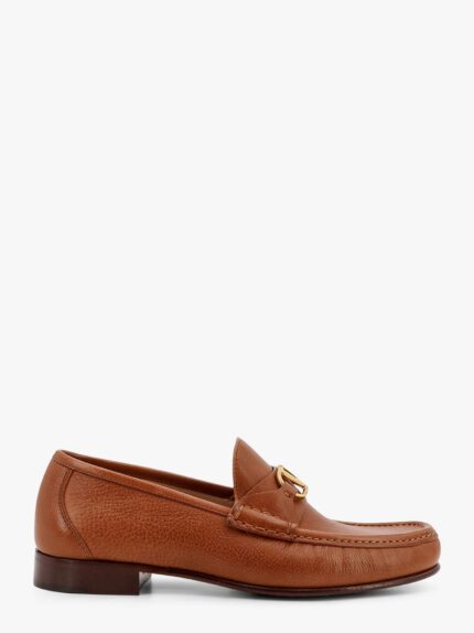 Valentino Garavani Vlogo Leather Loafer
