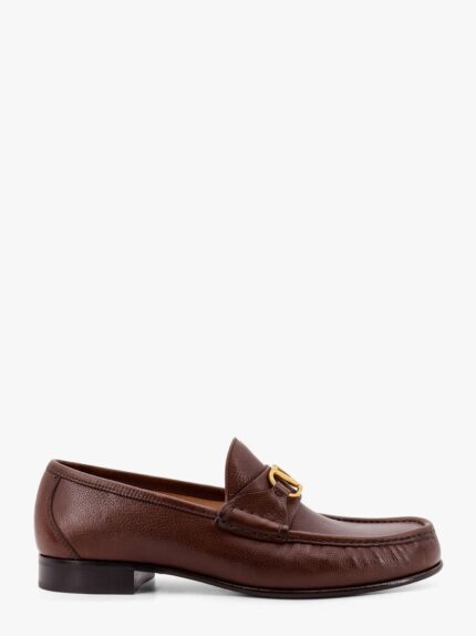 Valentino Garavani Vlogo Leather Loafer