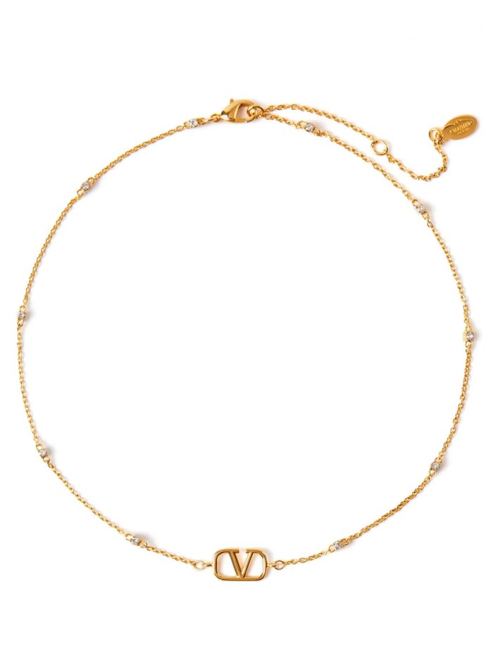 valentino garavani 'vlogo' necklace Valentino Garavani 'VLogo' Necklace