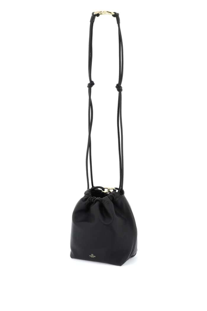 VALENTINO GARAVANI Vlogo Pouf Bucket Bag With