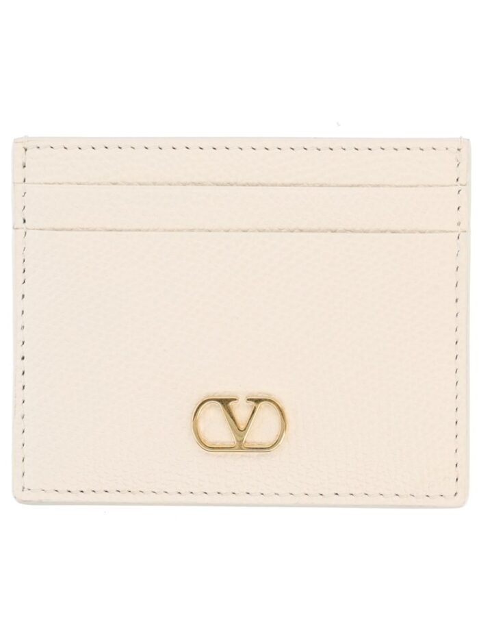 valentino garavani "vlogo signature" card holder Valentino Garavani "VLOGO SIGNATURE" CARD HOLDER
