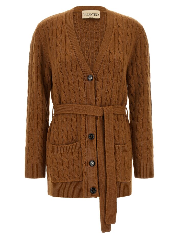 valentino garavani 'vlogo signature' cardigan Valentino Garavani 'VLogo Signature' Cardigan