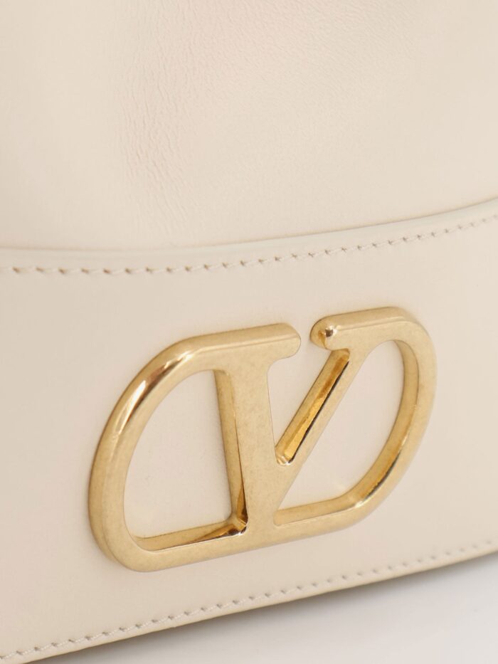 Valentino Garavani VLogo Signature Leather Bucket Bag