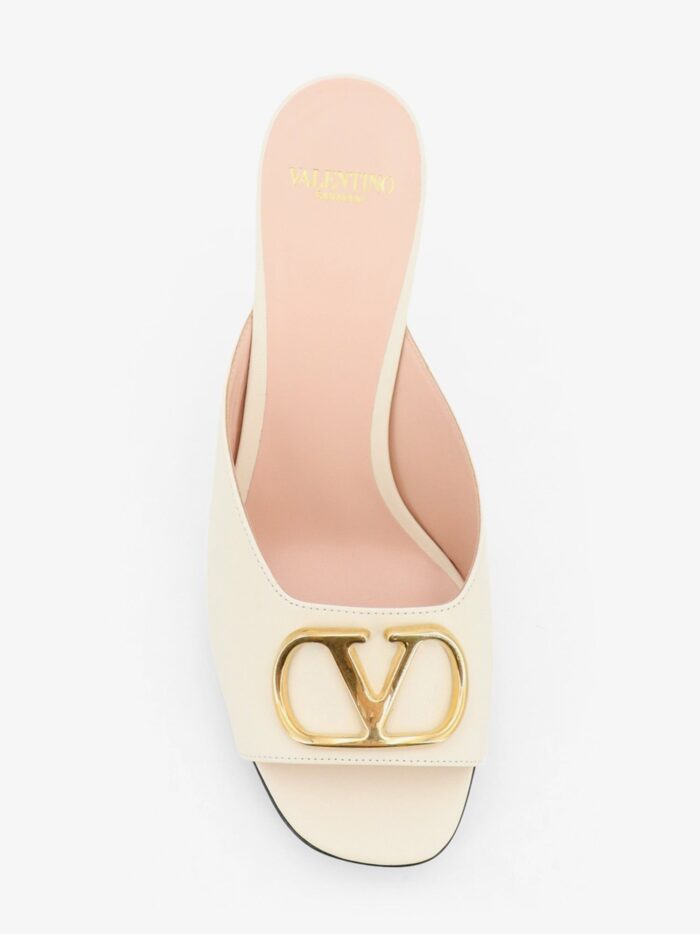 Valentino Garavani VLogo Signature Leather Sandals